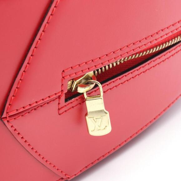LOUIS VUITTON Red Leather Bag - Picture 7 of 8